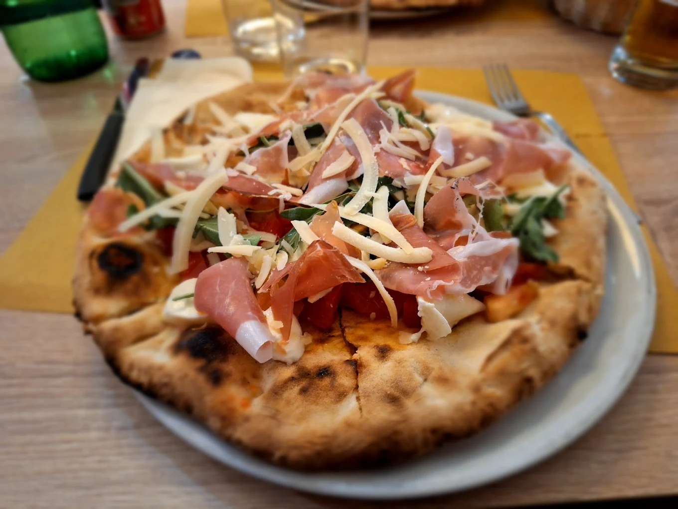 Pizze al forno a legna